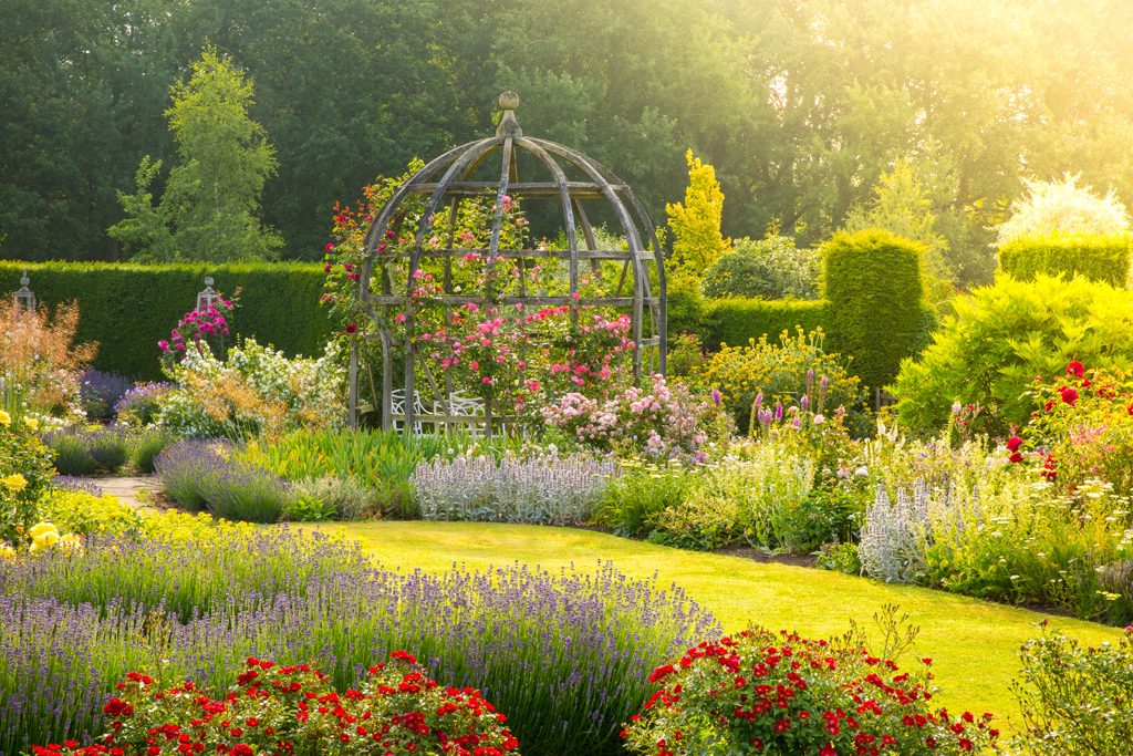 The Mary Rose Garden, Waterperry Gardens
