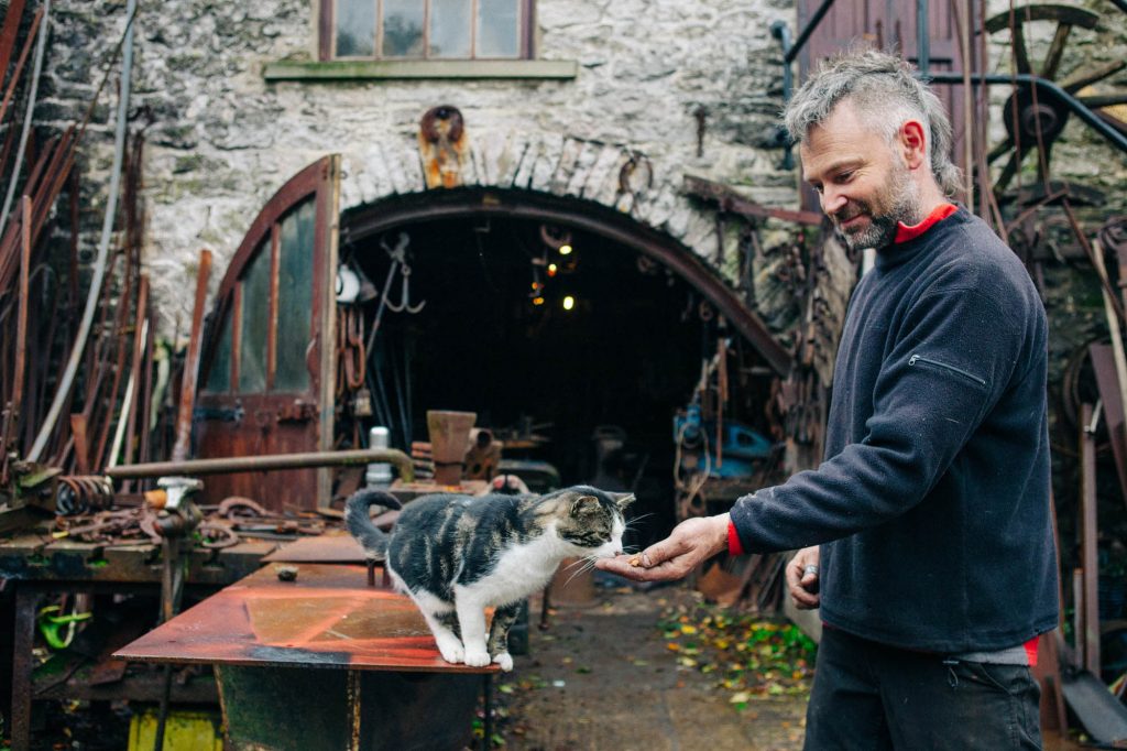 Blacksmith, forge