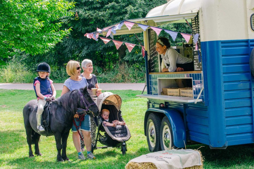 Coffee Van, Coffee roaster, Barista, Horsebox Coffee Van