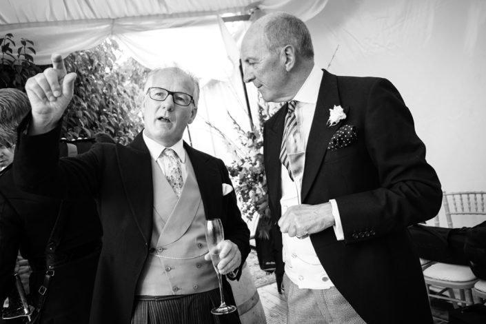 Candid Image of Wedding Guests