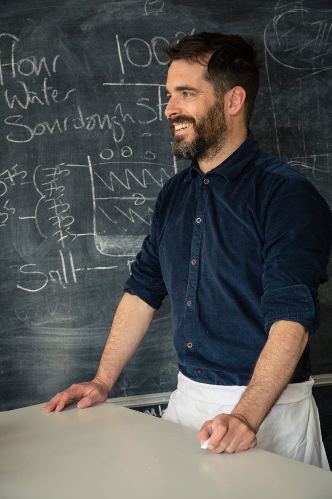 Portrait of baker, Hobbs House Bakery, Tom Herbert, Fabulous Baker Brothers