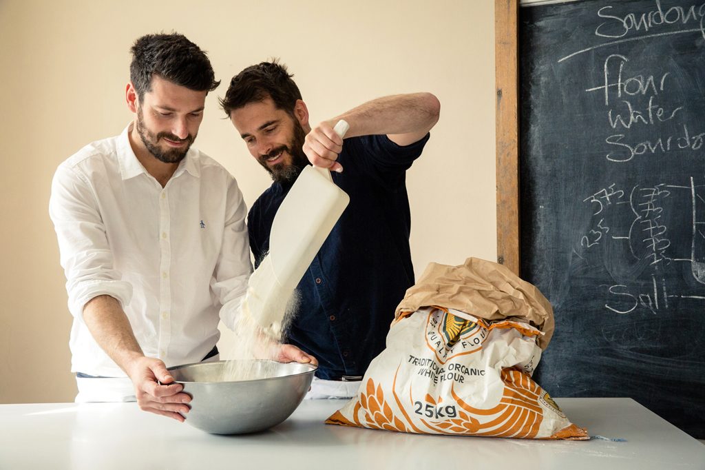 Portrait of Bakers, Hobbs House Bakery, Tom Herbert, Henry Herbert, Fabulous Baker Brothers