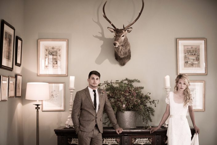Portrait of Bride & Groom