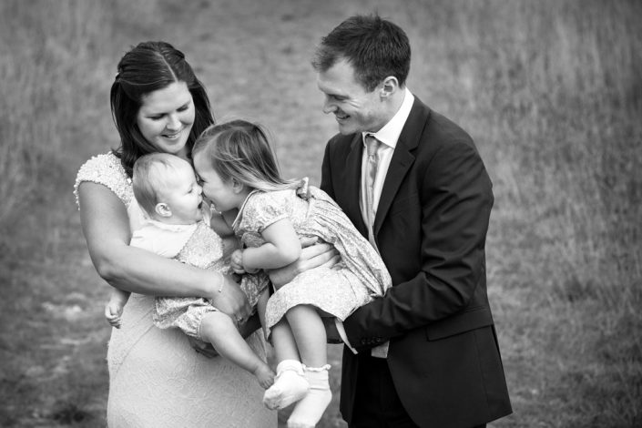 Bride & Groom with their Children